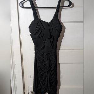 Black Cocktail/Party Mini Dress